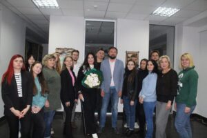 Творча зустріч Влади Литовченко та студентів