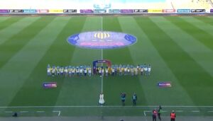 Співачка YAGODA виконала Гімн України на матчі УПЛ на «Арені Львів»